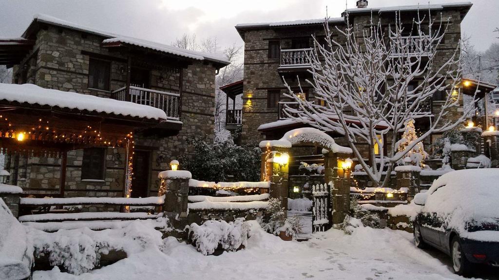 T'Asprolithia Villa Kalývia Fylaktís Exteriör bild