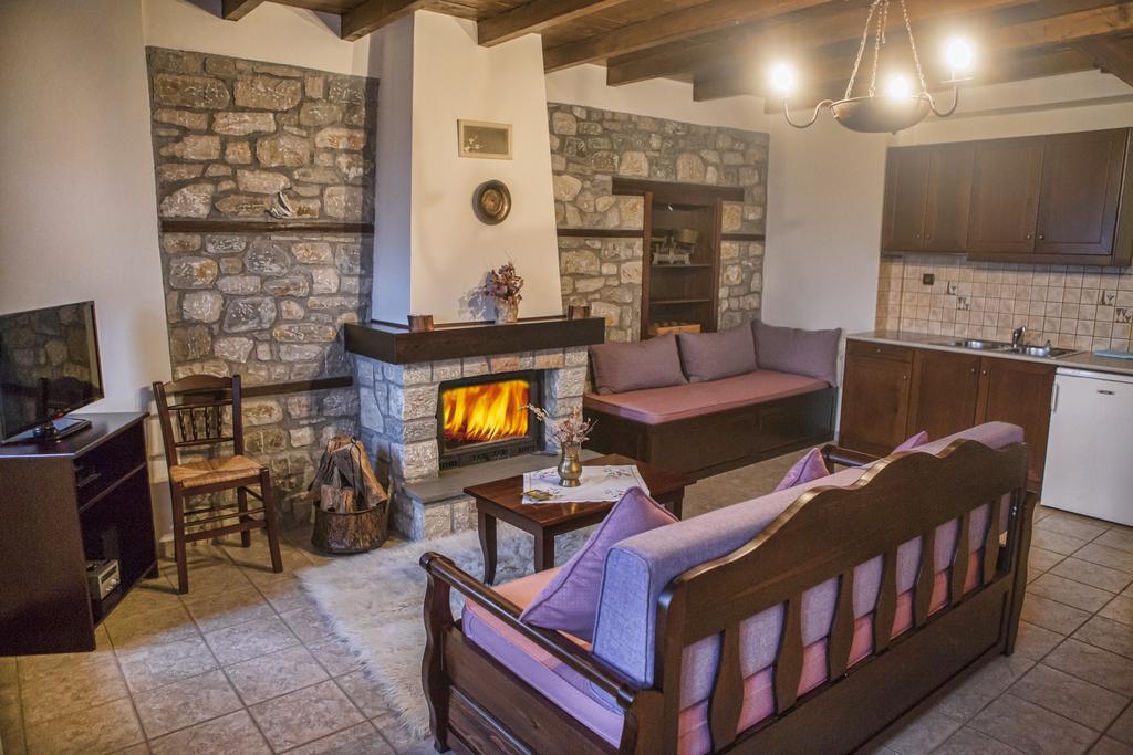 T'Asprolithia Villa Kalývia Fylaktís Exteriör bild